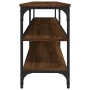 Mueble de TV madera contrachapada roble marrón 160x30x50 cm de vidaXL, Muebles TV - Ref: Foro24-826753, Precio: 70,14 €, Desc...