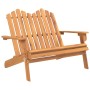 Juego de muebles de jardín Adirondack 3 piezas madera acacia de vidaXL, Conjuntos de jardín - Ref: Foro24-3152133, Precio: 34...