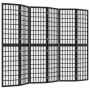 Biombo plegable con 6 paneles estilo japonés negro 240x170 cm de vidaXL, Divisores de ambientes - Ref: Foro24-352082, Precio:...