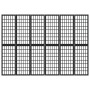 Biombo plegable con 6 paneles estilo japonés negro 240x170 cm de vidaXL, Divisores de ambientes - Ref: Foro24-352082, Precio:...