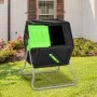 Compostador giratorio polipropileno 60x58x74 cm 105 L de vidaXL, Compostadores - Ref: Foro24-153610, Precio: 107,74 €, Descue...