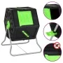 Rotating polypropylene composter 60x58x74 cm 105 L by vidaXL, Composters - Ref: Foro24-153610, Price: 107,74 €, Discount: %