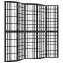 Folding screen with 5 Japanese-style black panels 200x170 cm by vidaXL, Room dividers - Ref: Foro24-352081, Price: 182,07 €, ...
