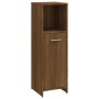 Armario de baño madera contrachapada roble marrón 30x30x95 cm de vidaXL, Muebles de baño - Ref: Foro24-825839, Precio: 37,49 ...