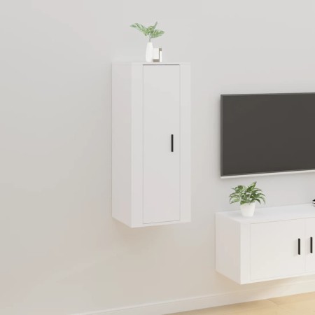 Mueble para TV de pared blanco 40x34,5x100 cm de vidaXL, Muebles TV - Ref: Foro24-816680, Precio: 58,83 €, Descuento: %