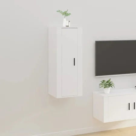 Mueble para TV de pared blanco 40x34,5x100 cm de vidaXL, Muebles TV - Ref: Foro24-816680, Precio: 58,13 €, Descuento: %