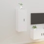 Mueble para TV de pared blanco 40x34,5x100 cm de vidaXL, Muebles TV - Ref: Foro24-816680, Precio: 58,83 €, Descuento: %