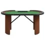Poker table for 10 players with green chip tray 160x80x75 cm by vidaXL, Game and poker tables - Ref: Foro24-80406, Price: 197...