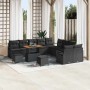 Conjunto de sofás de jardín 13 pcs Negro ratán sintético en Sofás de exterior | Comprar online en Foru.es