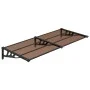 Marquesina de puerta policarbonato negro 152,5x90 cm de vidaXL, Toldos - Ref: Foro24-153698, Precio: 67,28 €, Descuento: %