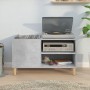 Mueble discos madera contrachapada gris hormigón 84,5x38x48 cm de vidaXL, Almacenamiento para CD y DVD - Ref: Foro24-831945, ...