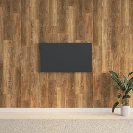 Paneles de pared con aspecto de madera PVC marrón 2,06 m² by vidaXL, Wall covering - Ref: Foro24-351819, Price: 37,78 €, Disc...