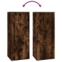 Mueble para TV de pared roble ahumado 40x34,5x100 cm de vidaXL, Muebles TV - Ref: Foro24-816685, Precio: 50,18 €, Descuento: %