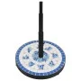 Base de sombrilla redonda azul y blanco 12 kg de vidaXL, Bases para sombrillas - Ref: Foro24-362221, Precio: 73,39 €, Descuen...