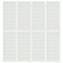 Biombo plegable con 4 paneles estilo japonés blanco 160x170 cm de vidaXL, Divisores de ambientes - Ref: Foro24-352088, Precio...