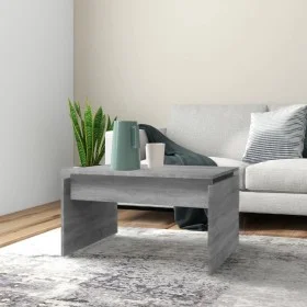Mesa de centro madera contrachapada gris Sonoma 68x50x38 cm de vidaXL, Mesas de centro - Ref: Foro24-825841, Precio: 40,72 €,...