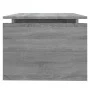 Mesa de centro madera contrachapada gris Sonoma 68x50x38 cm de vidaXL, Mesas de centro - Ref: Foro24-825841, Precio: 40,72 €,...