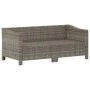 Set de muebles de jardín 2 pzas cojines ratán sintético gris de vidaXL, Conjuntos de jardín - Ref: Foro24-362684, Precio: 201...