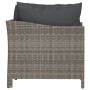 Set de muebles de jardín 2 pzas cojines ratán sintético gris de vidaXL, Conjuntos de jardín - Ref: Foro24-362684, Precio: 207...