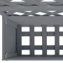 Jardineras con enrejado 2 unidades WPC gris 65x33x135 cm de vidaXL, Maceteros y jardineras - Ref: Foro24-3154899, Precio: 305...