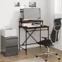 Escritorio de hierro y madera contrachapada Sonoma 80x50x90 cm de vidaXL, Escritorios - Ref: Foro24-826708, Precio: 53,88 €, ...