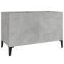 Mueble discos madera contrachapada gris hormigón 74,5x38x48 cm de vidaXL, Almacenamiento para CD y DVD - Ref: Foro24-831969, ...