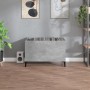 Mueble discos madera contrachapada gris hormigón 74,5x38x48 cm de vidaXL, Almacenamiento para CD y DVD - Ref: Foro24-831969, ...