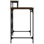 Escritorio de hierro y madera contrachapada Sonoma 80x50x90 cm de vidaXL, Escritorios - Ref: Foro24-826708, Precio: 54,29 €, ...