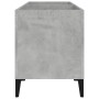 Mueble discos madera contrachapada gris hormigón 74,5x38x48 cm de vidaXL, Almacenamiento para CD y DVD - Ref: Foro24-831969, ...