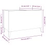 Mueble discos madera contrachapada gris hormigón 74,5x38x48 cm de vidaXL, Almacenamiento para CD y DVD - Ref: Foro24-831969, ...