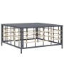 Juego de muebles de jardín 8 pzas y cojines ratán PE antracita de vidaXL, Sofás de exterior - Ref: Foro24-3186763, Precio: 65...