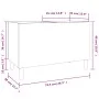 Mueble discos madera contrachapada roble marrón 74,5x38x48 cm de vidaXL, Almacenamiento para CD y DVD - Ref: Foro24-831964, P...
