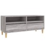 Mueble de TV madera contrachapada gris Sonoma 100x34,5x44,5 cm de vidaXL, Muebles TV - Ref: Foro24-831899, Precio: 66,88 €, D...