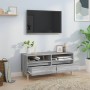 Mueble de TV madera contrachapada gris Sonoma 100x34,5x44,5 cm de vidaXL, Muebles TV - Ref: Foro24-831899, Precio: 66,88 €, D...