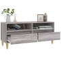 Mueble de TV madera contrachapada gris Sonoma 100x34,5x44,5 cm de vidaXL, Muebles TV - Ref: Foro24-831899, Precio: 66,88 €, D...