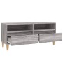 Mueble de TV madera contrachapada gris Sonoma 100x34,5x44,5 cm de vidaXL, Muebles TV - Ref: Foro24-831899, Precio: 66,88 €, D...