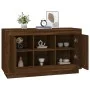 Aparador madera contrachapada marrón roble 102x35x60 cm de vidaXL, Aparadores - Ref: Foro24-831884, Precio: 92,66 €, Descuent...