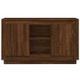 Aparador madera contrachapada marrón roble 102x35x60 cm de vidaXL, Aparadores - Ref: Foro24-831884, Precio: 94,28 €, Descuent...