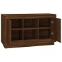 Aparador madera contrachapada marrón roble 102x35x60 cm de vidaXL, Aparadores - Ref: Foro24-831884, Precio: 94,28 €, Descuent...