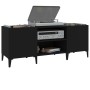 Mueble para discos madera contrachapada negro 121x38x48 cm de vidaXL, Almacenamiento para CD y DVD - Ref: Foro24-831934, Prec...