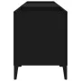 Mueble para discos madera contrachapada negro 121x38x48 cm de vidaXL, Almacenamiento para CD y DVD - Ref: Foro24-831934, Prec...