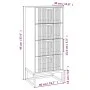 Aparador alto madera contrachapada 40x30x95 cm de vidaXL, Aparadores - Ref: Foro24-352126, Precio: 136,67 €, Descuento: %