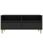 Mueble de TV madera contrachapada negro 100x34,5x44,5 cm de vidaXL, Muebles TV - Ref: Foro24-831894, Precio: 73,31 €, Descuen...