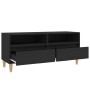 Mueble de TV madera contrachapada negro 100x34,5x44,5 cm de vidaXL, Muebles TV - Ref: Foro24-831894, Precio: 73,31 €, Descuen...