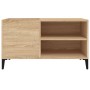 Mueble discos madera contrachapada roble sonoma 84,5x38x48 cm de vidaXL, Armarios y almacenamiento - Ref: Foro24-831952, Prec...