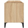 Mueble discos madera contrachapada roble sonoma 84,5x38x48 cm de vidaXL, Armarios y almacenamiento - Ref: Foro24-831952, Prec...