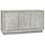 Aparador de madera contrachapada gris hormigón 102x35x55 cm de vidaXL, Aparadores - Ref: Foro24-831889, Precio: 97,89 €, Desc...