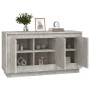 Aparador de madera contrachapada gris hormigón 102x35x55 cm de vidaXL, Aparadores - Ref: Foro24-831889, Precio: 97,89 €, Desc...