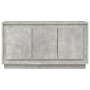 Aparador de madera contrachapada gris hormigón 102x35x55 cm de vidaXL, Aparadores - Ref: Foro24-831889, Precio: 97,89 €, Desc...