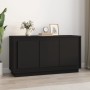 Aparador madera contrachapada negro 102x35x55 cm de vidaXL, Aparadores - Ref: Foro24-831886, Precio: 103,24 €, Descuento: %